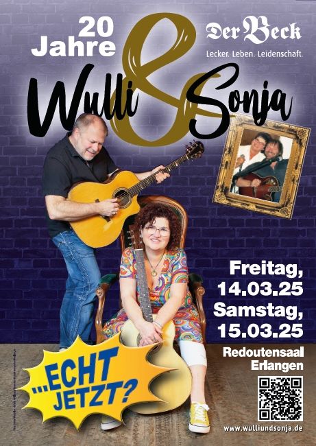 20 Jahre Wulli & Sonja "ECHT JETZT?" AUSVERKAUFT