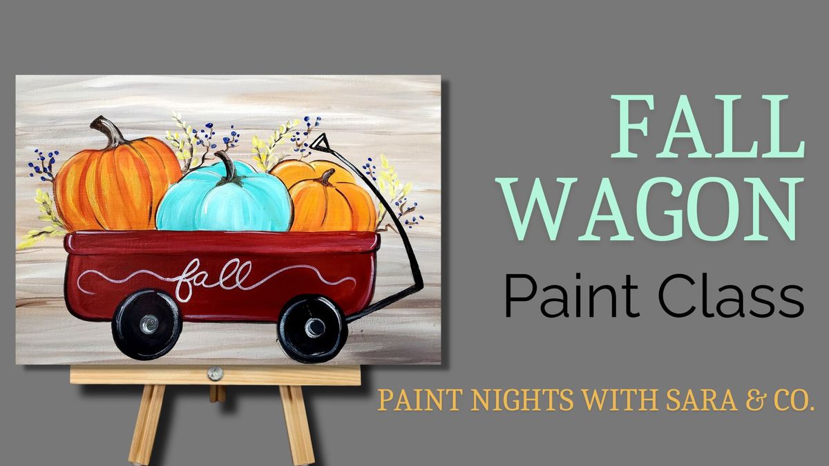 Fall Wagon Paint Night