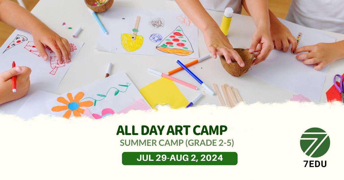 All Day Art Camp (July) in Cupertino