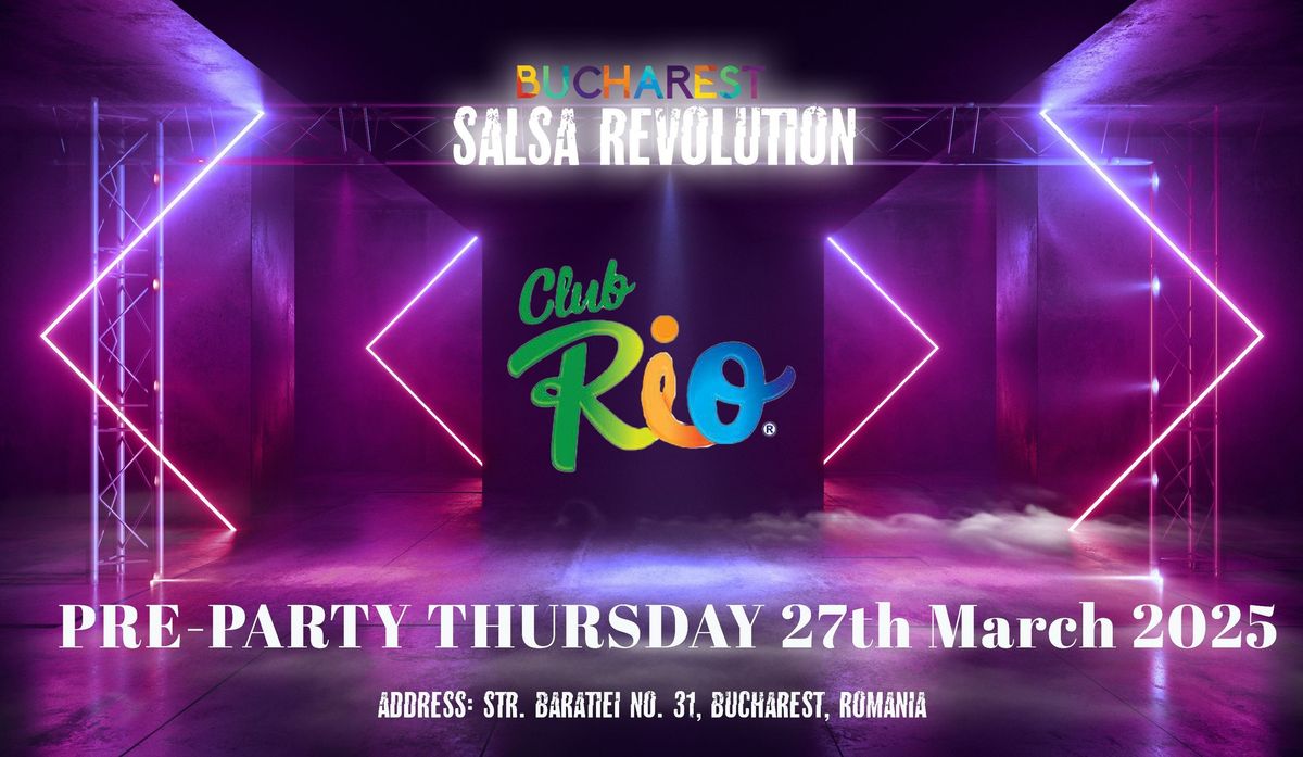 Pre-Party Bucharest Salsa Revolution