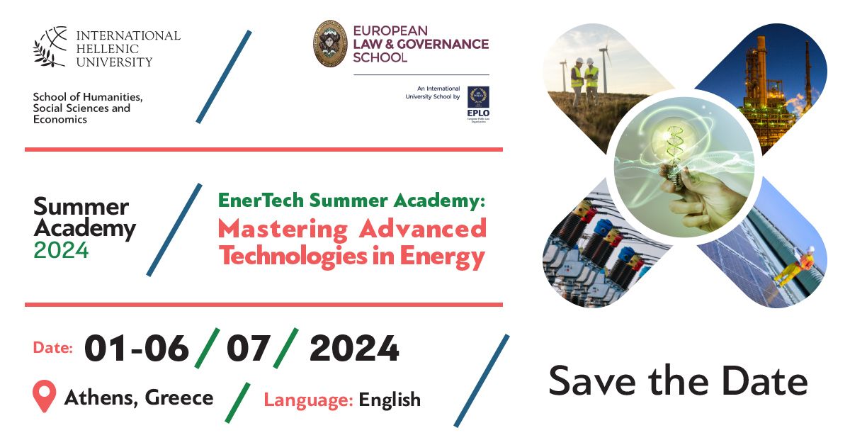 EnerTech Summer Academy 2024: Mastering Advanced Technologies in Energy