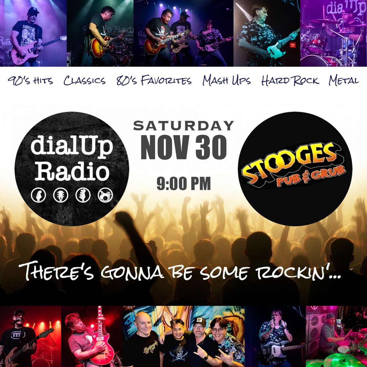 dialUp Radio DEBUT @ Stooges!