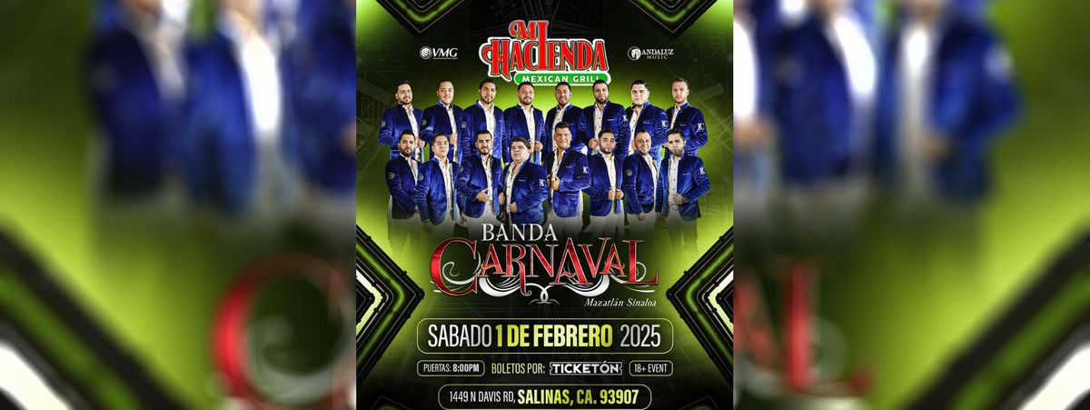 BANDA CARNAVAL EN MI HACIENDA MEXICAN GRILL