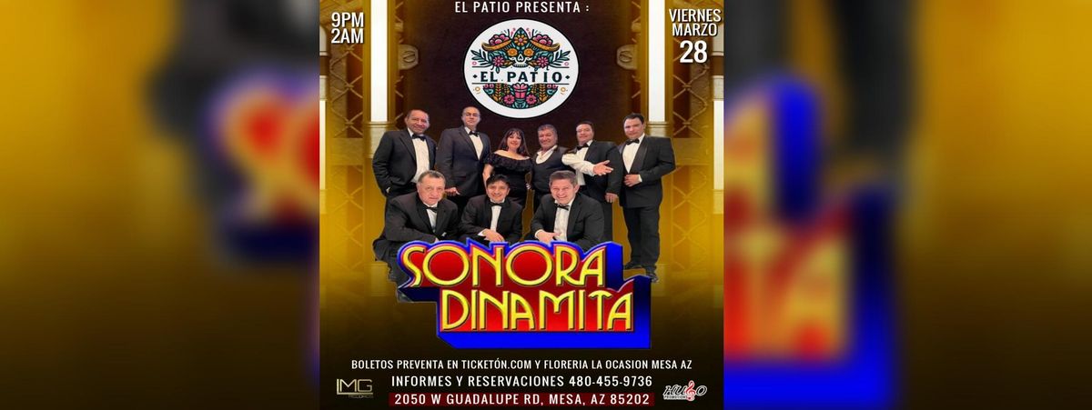 SONORA DINAMITA EN MESA 