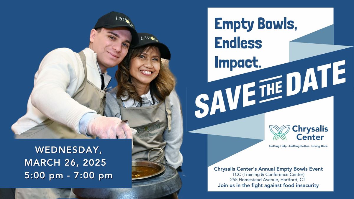 Chrysalis Center's Empty Bowls Event