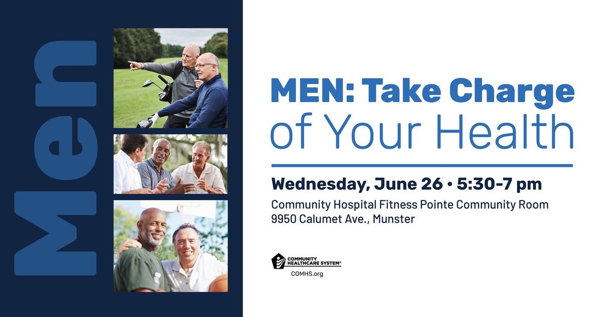 Men: Take Charge of Your Health