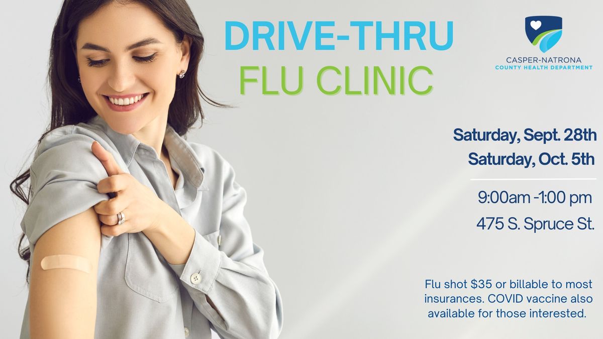 Casper Natrona County Health Department Drive Thru Flu Clinic