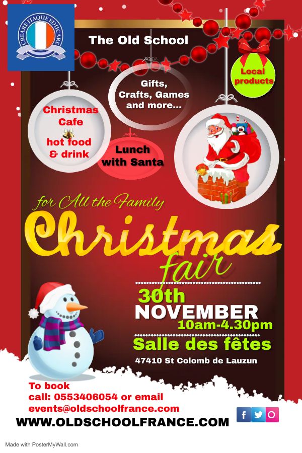 The Old School Christmas Fair