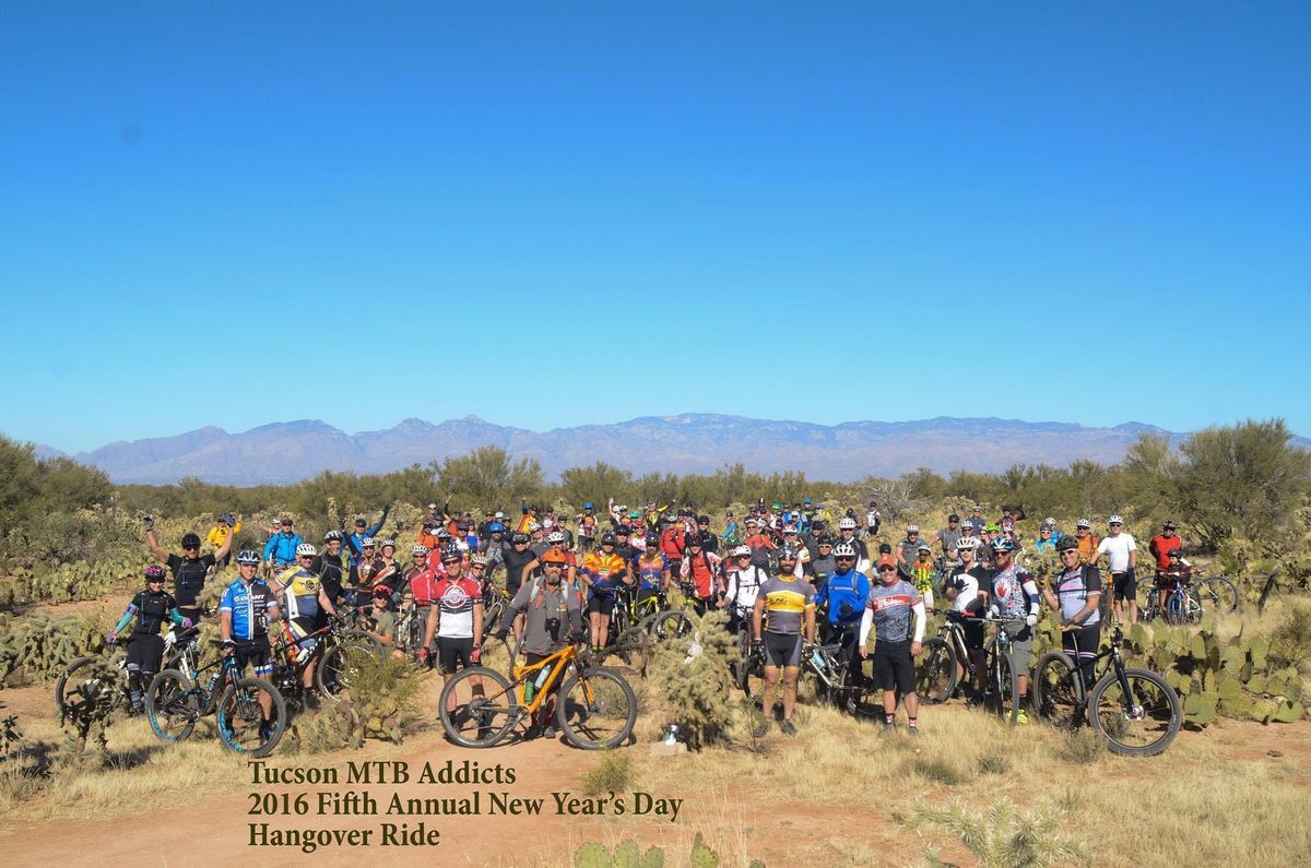 14th Annual New Year\u2019s Day Hangover Ride (Valencia\/South FI) Tucson MTB Addicts 8ish Days of X-Mas 