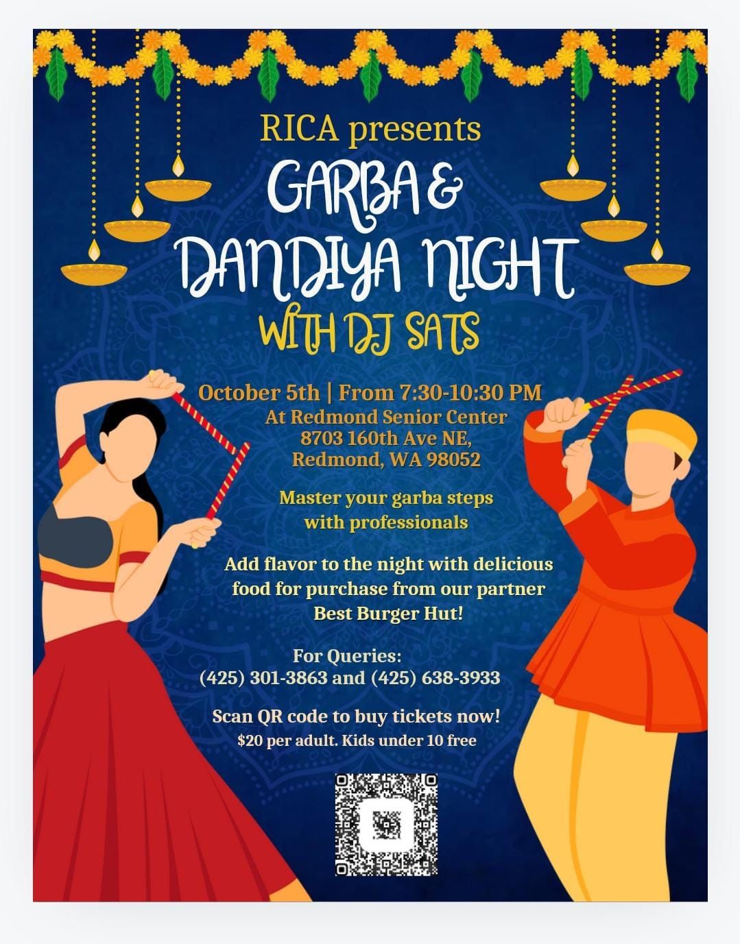 Dandiya and Garba night!