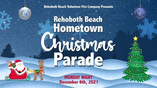 Hometown Christmas Parade 2022 Rehoboth Beach Hometown Christmas Parade, 219 Rehoboth Ave, Rehoboth Beach,  De 19971-2137, United States, 6 December 2021