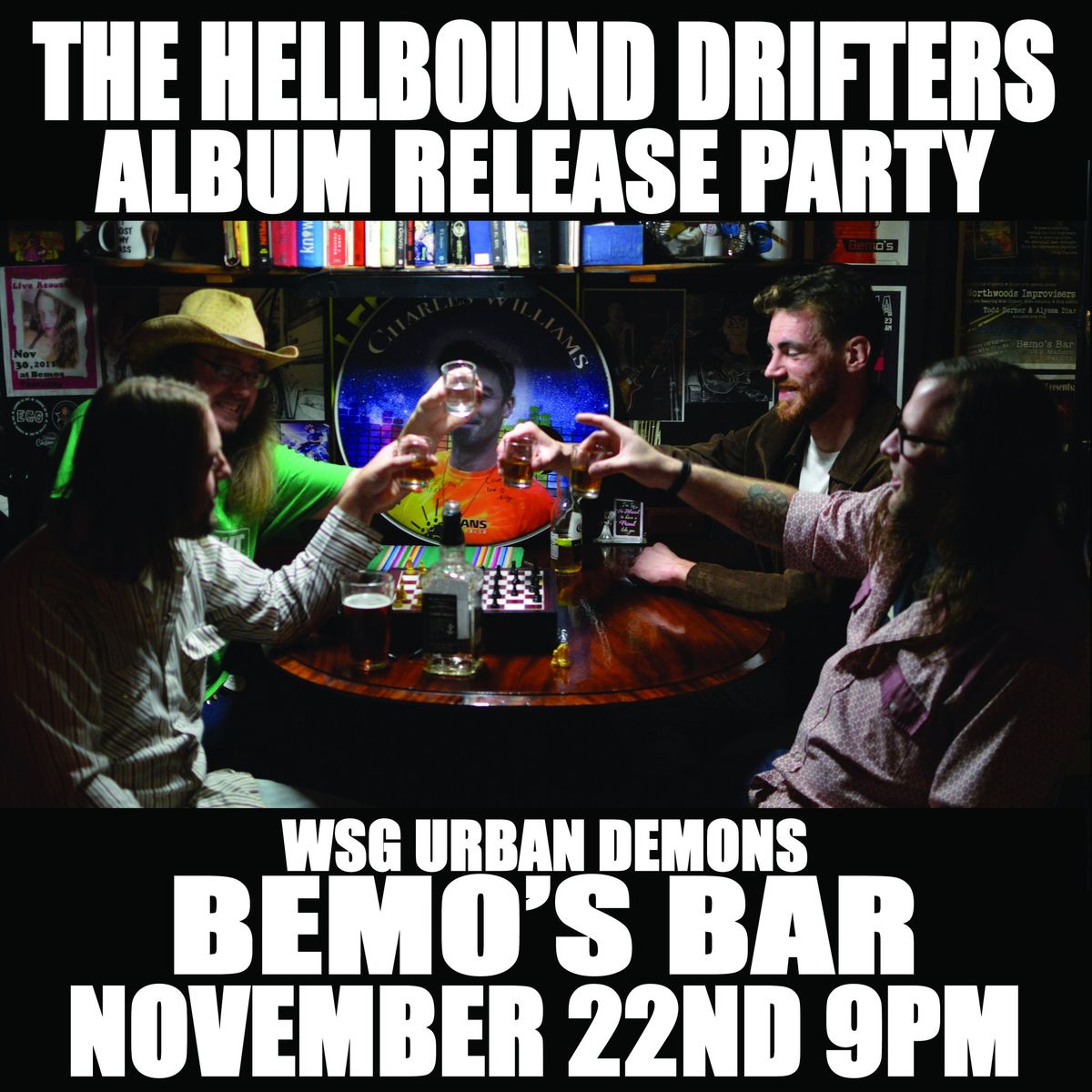 Hellbound Drifters album release party! 