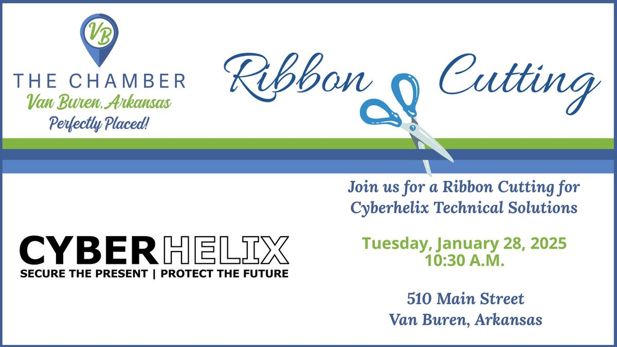 Ribbon Cutting for Cyberhelix