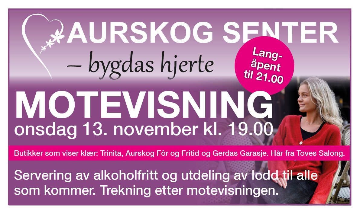 Motevisning - h\u00f8stens moter