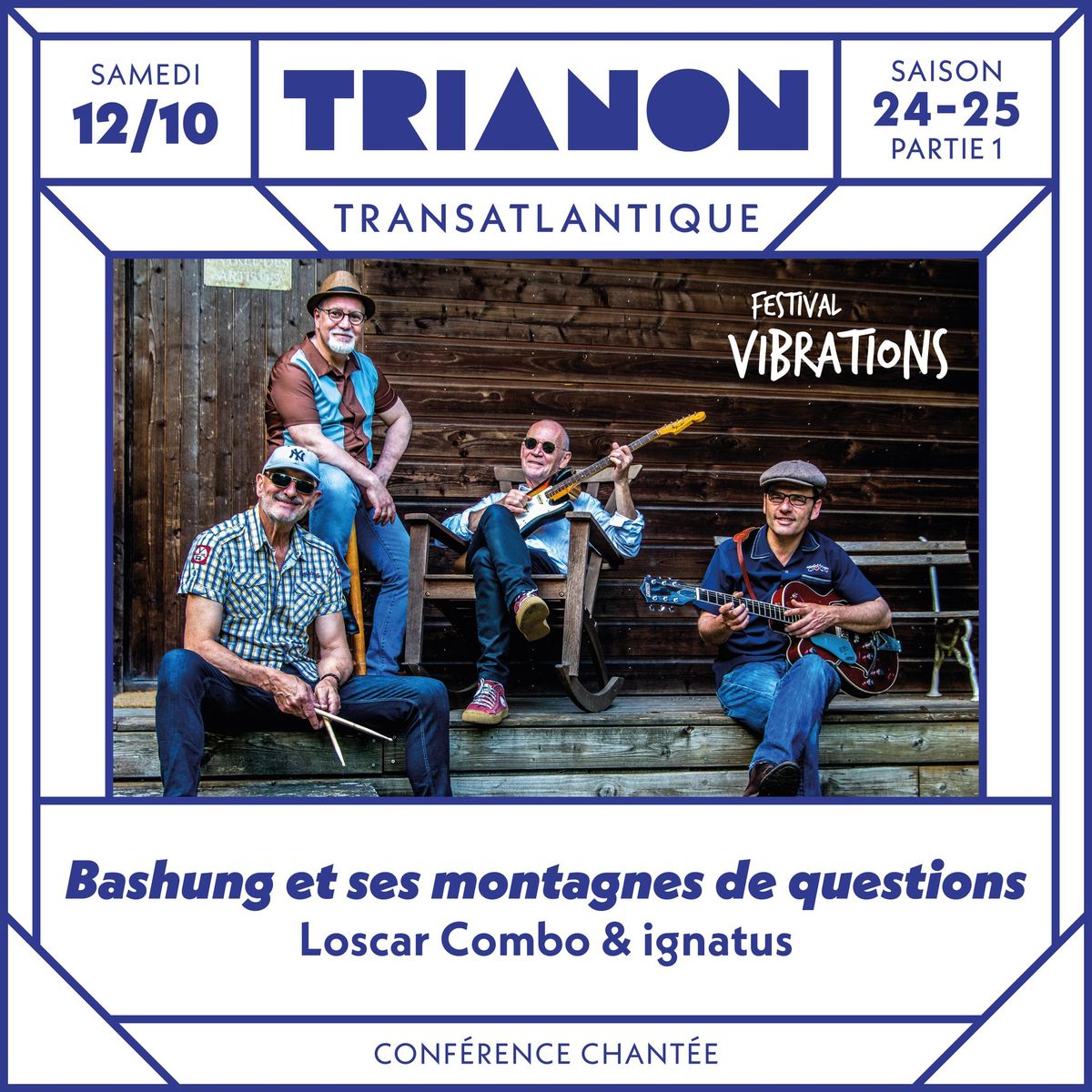 Conf\u00e9rence chant\u00e9e : Bashung et ses montagnes de questions avec Loscar Combo et ignatus 