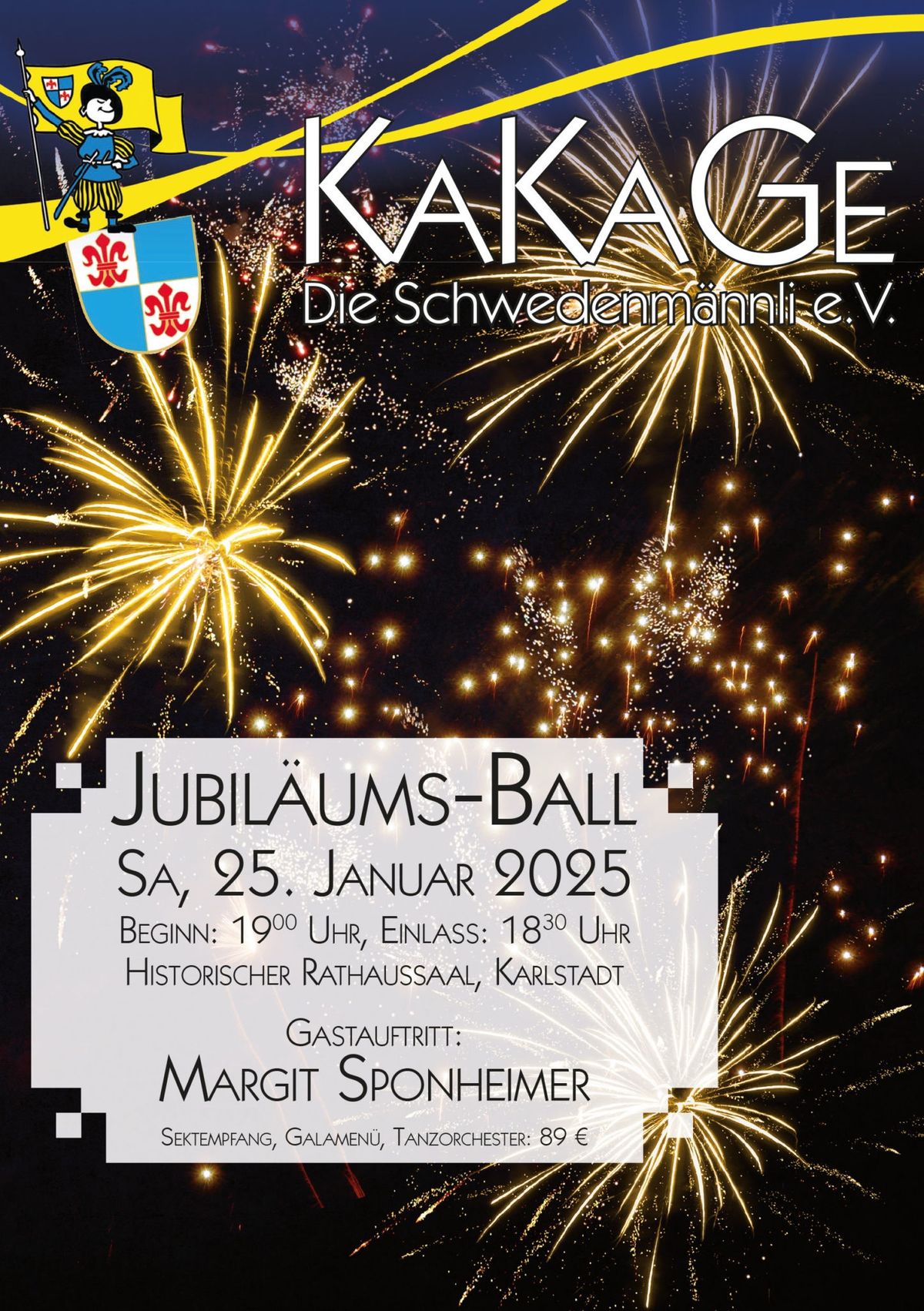 Jubil\u00e4umsball der KaKaGe - 5x11 Jahre - Ein Fest f\u00fcr Narren!