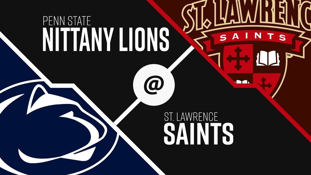 St Lawrence Saints at Penn State Nittany Lions Mens Hockey