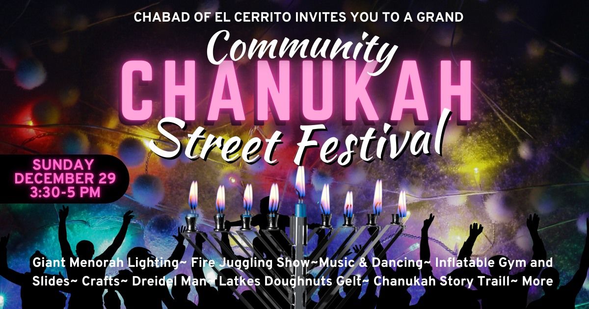 El Cerrito Chanukah Festival