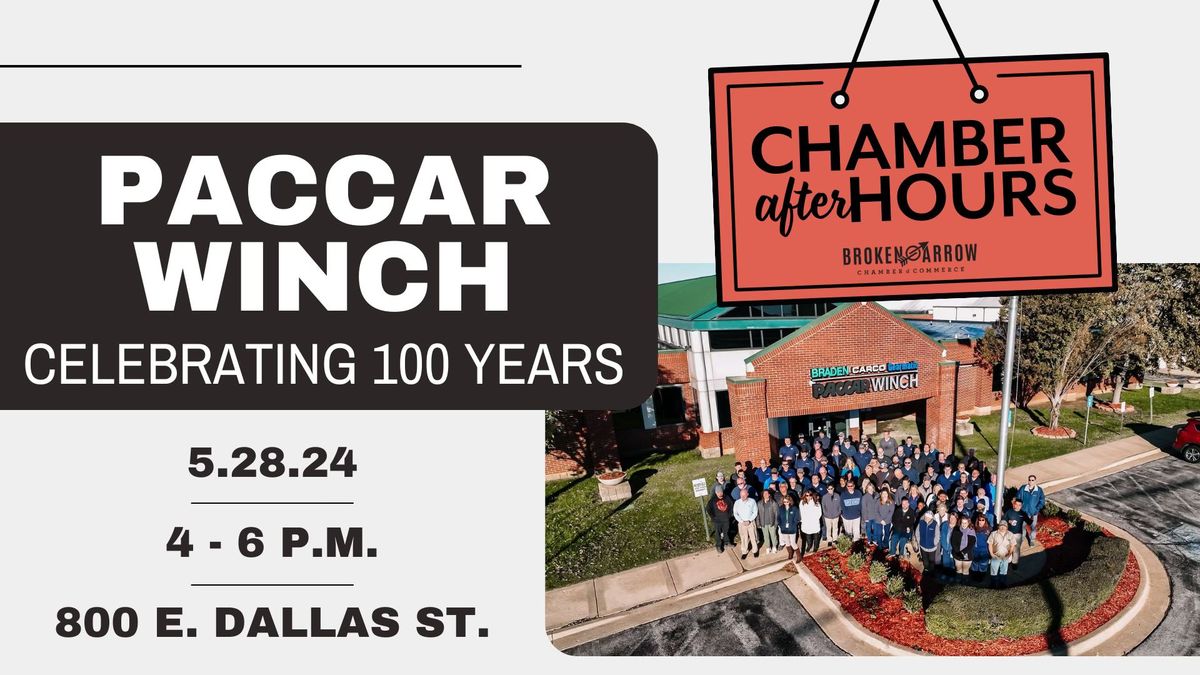 Chamber After Hours: PACCAR Winch - Celebrating 100 Years