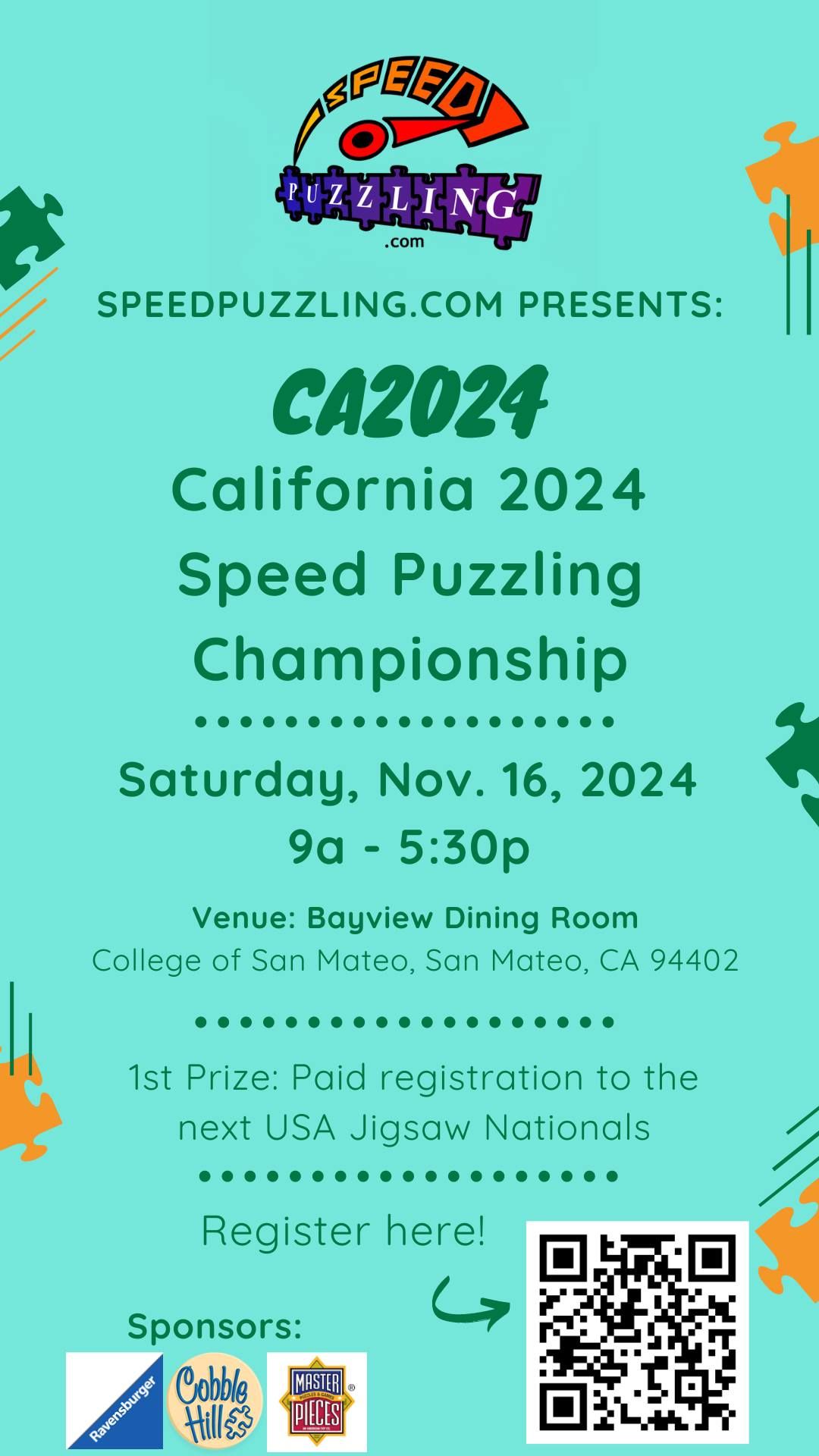 CA2024 - 2024 California Speed Puzzling Championship