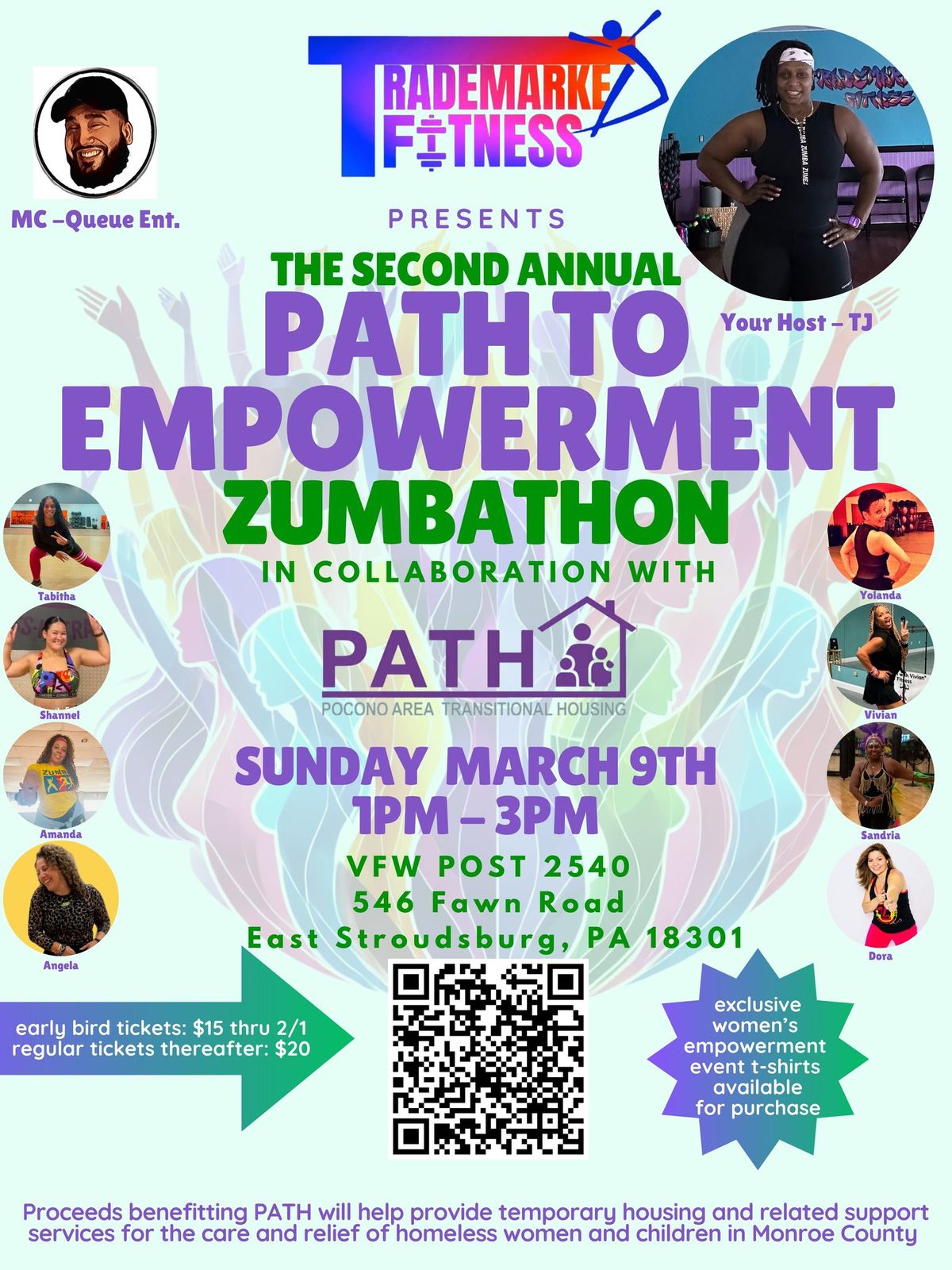 2nd Annual PATH to Empowerment Zumbathon 