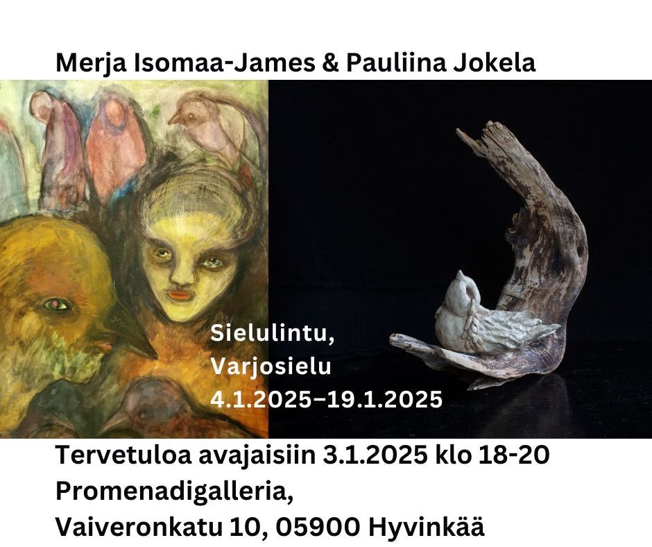 Pauliina Jokela & Merja Isomaa-James: Sielulintu, Varjosielu