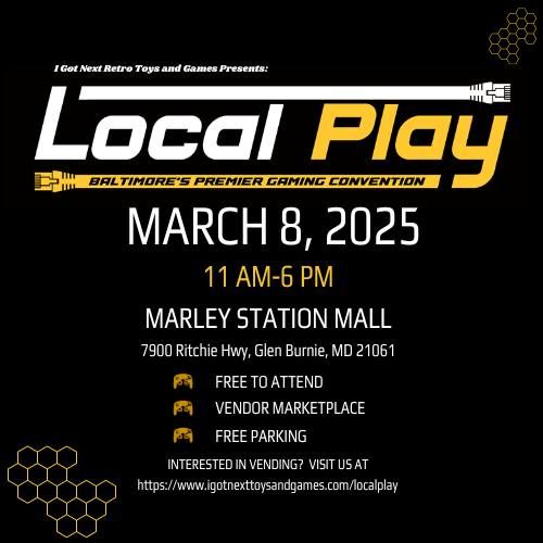 Local Play-Baltimore's Premier Gaming Show