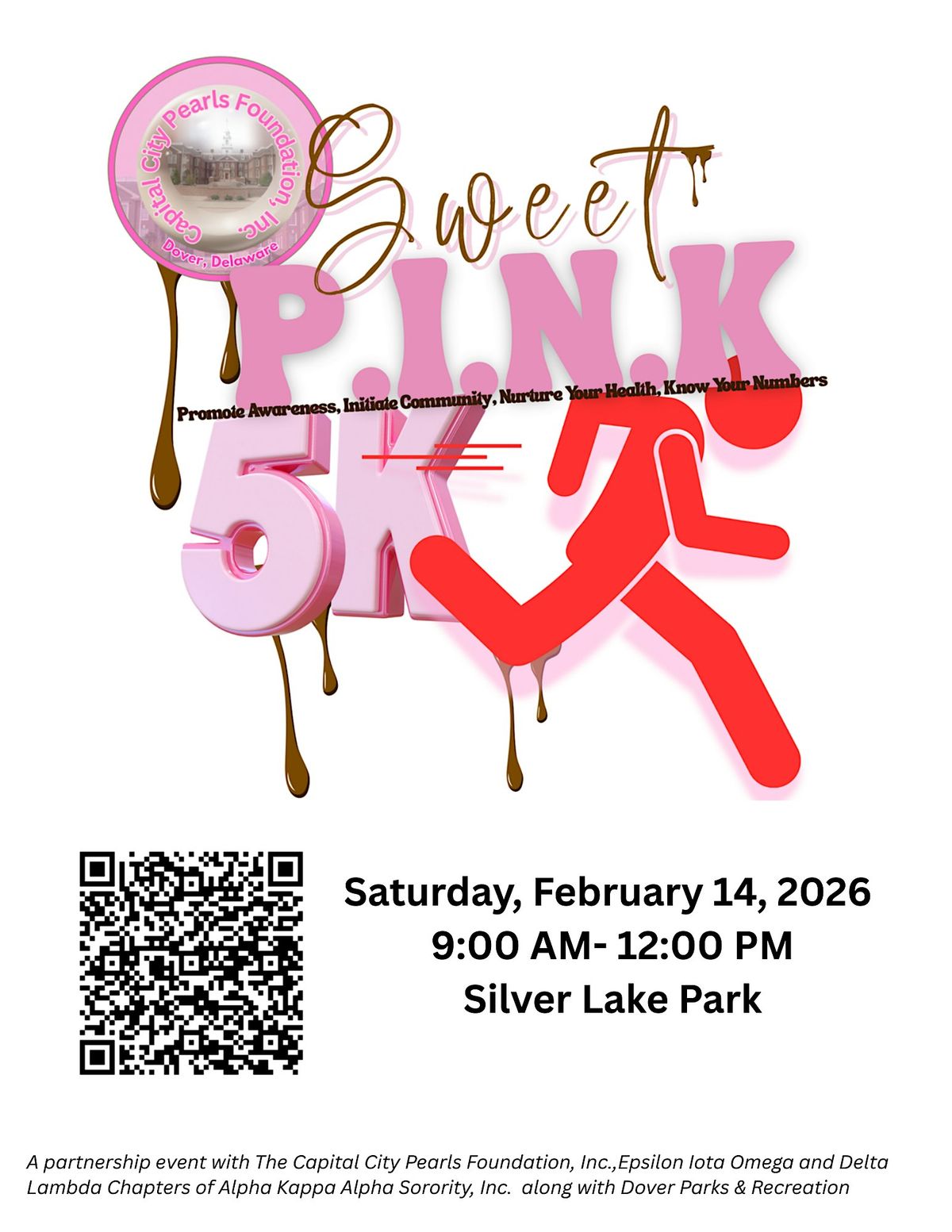 The Capital City Pearls P.I.N.K with Purpose 5K for Heart Disease