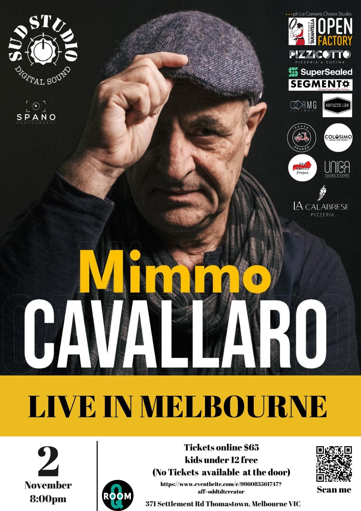 MIMMO CAVALLARO Live in Melbourne 