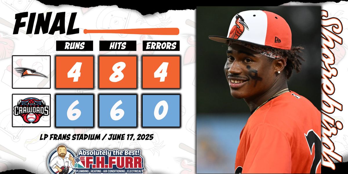Hickory Crawdads vs. Delmarva Shorebirds
