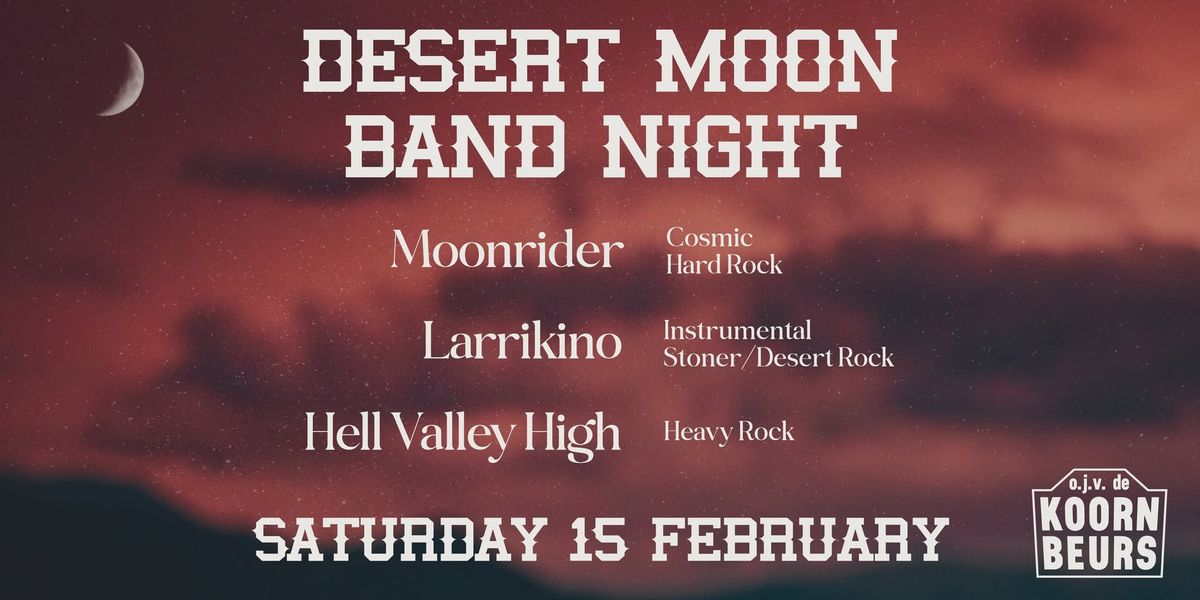 Desert Moon Band Night