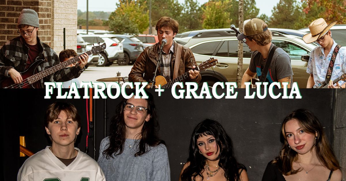 Local Band Showcase: Flatrock + Grace Lucia