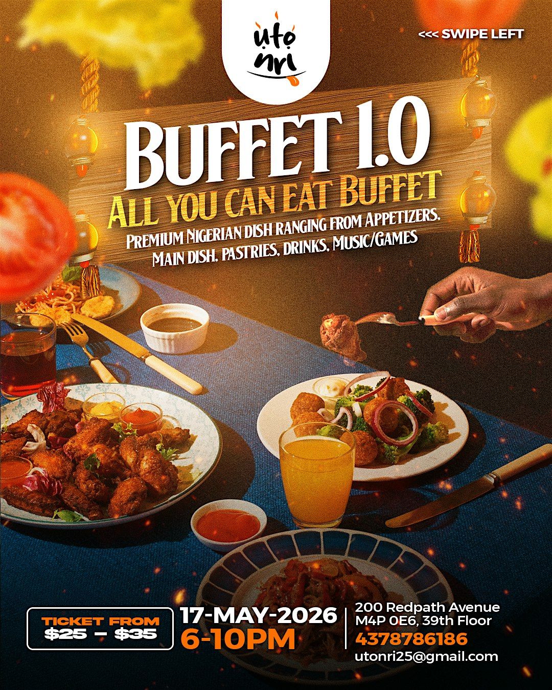 Buffet 1.0: All You Can Eat Buffet
