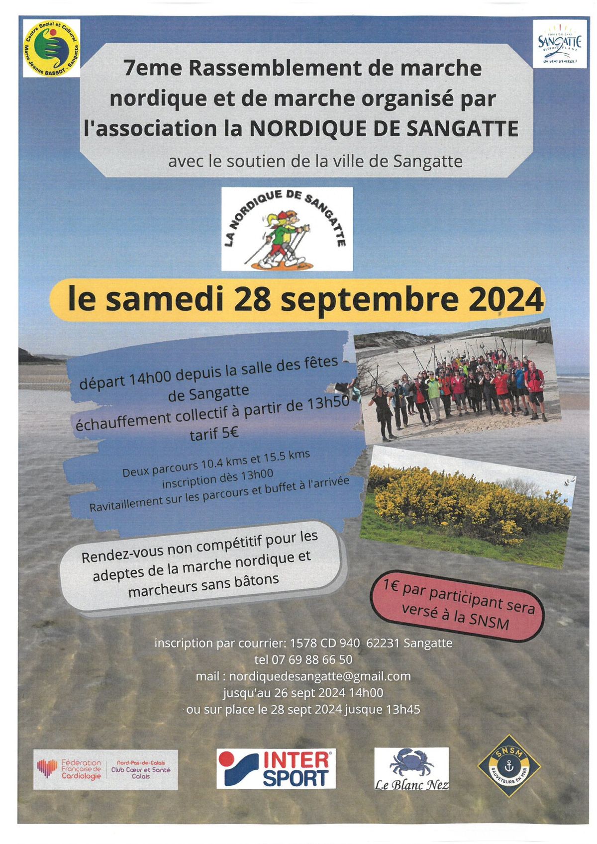 7\u00e8me Rassemblement de marche nordique et de marche \u00e0 Sangatte