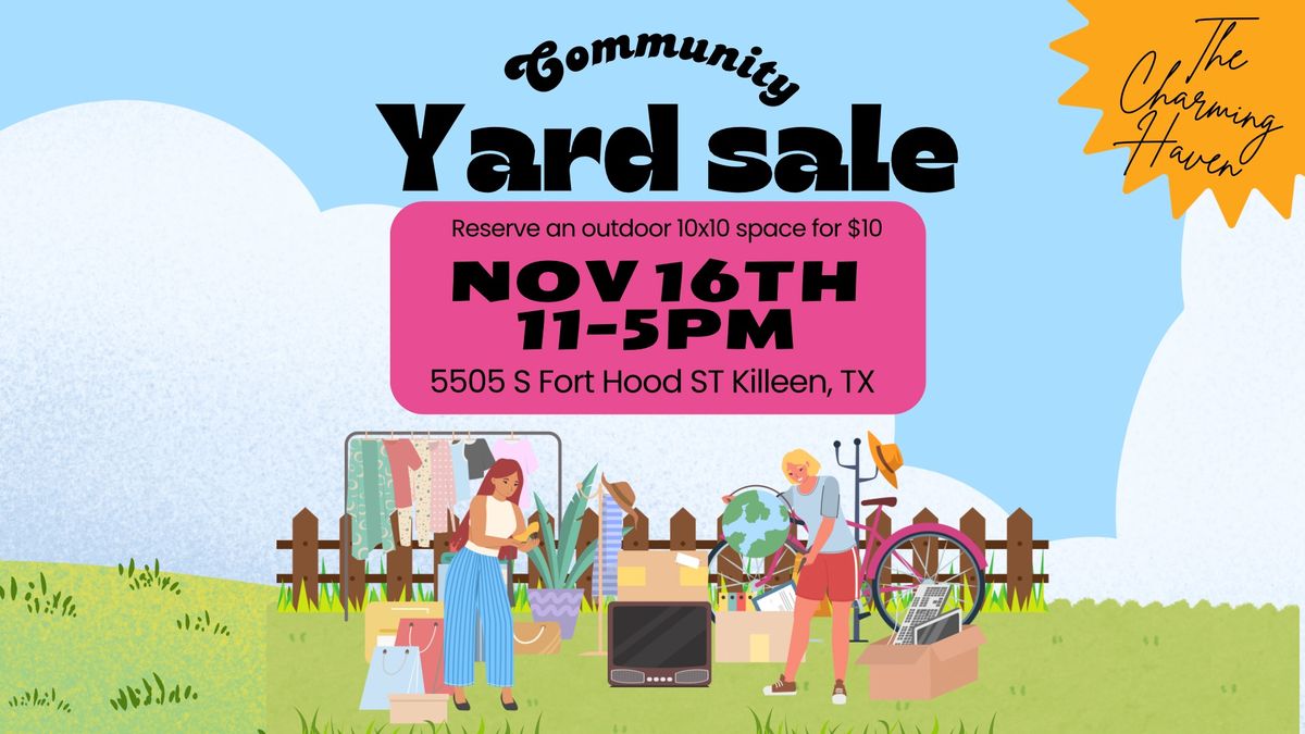 Community Yard Sale @TCH