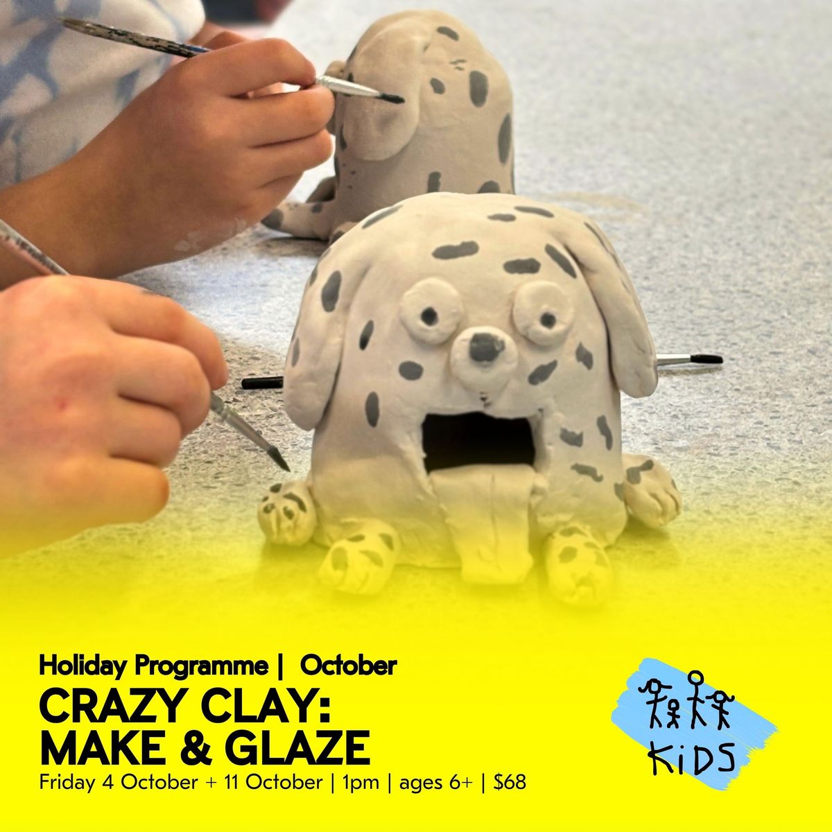 Crazy Clay: Make & Glaze (Afternoon) | Holiday Programme @ UXBRIDGE