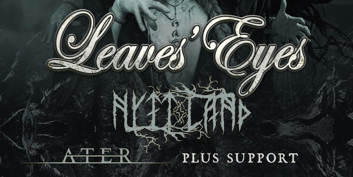 Leaves' Eyes \/\/ NYTT LAND \/\/ ATER + support