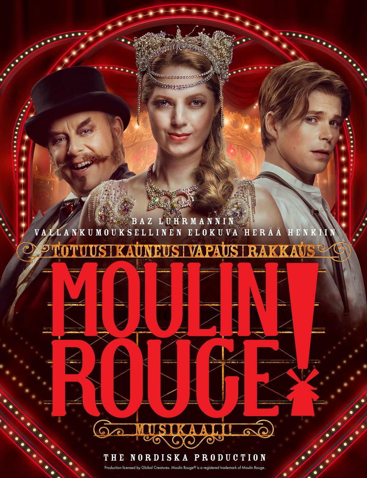 T\u00c4YNN\u00c4 _"Moulin Rouge"-musikaali 