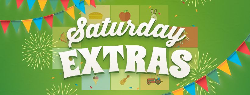 Saturday Extras & U-Pick Peaches & Flowers