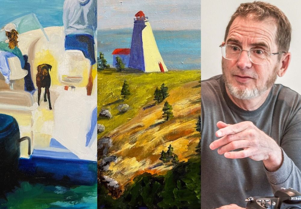 First Friday Art Walk: "Charmed by the Water Sprites" and "Doug Lane: A Memorial Retrospective"