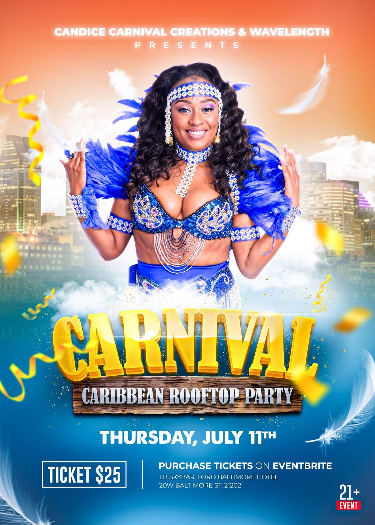 Carnival Caribbean Rooftop Party