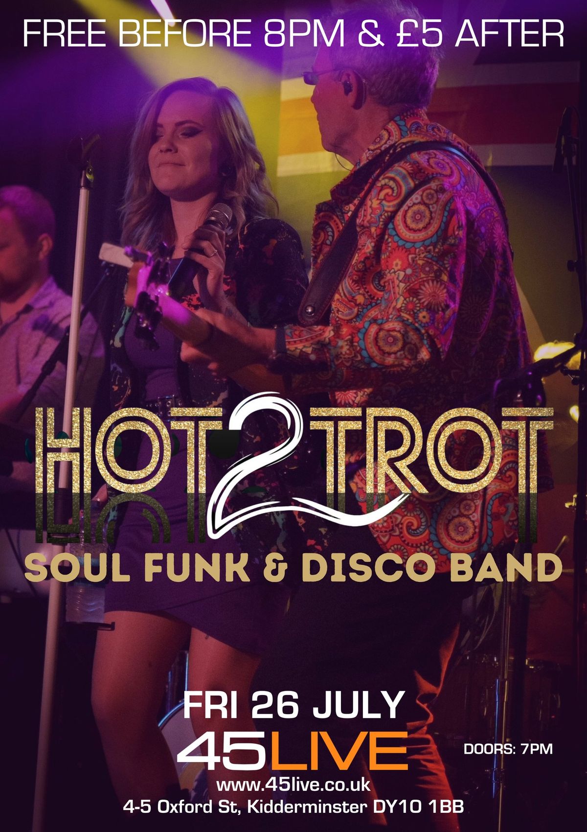 Hot2Trot: Soul Funk & Disco band