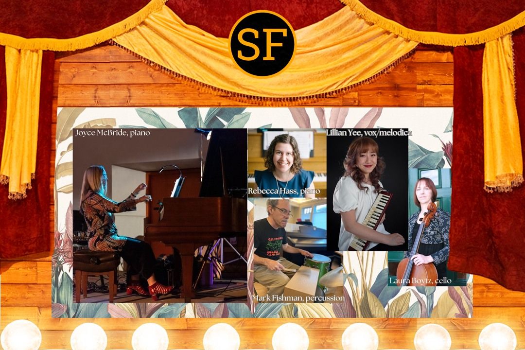 The Joyce McBride Stacy Starkweather Trio + Lillian e Melodias do Brasil - SF