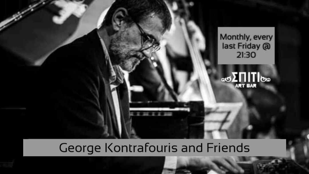 George Kontrafouris & Friends live at Spiti Art Bar 