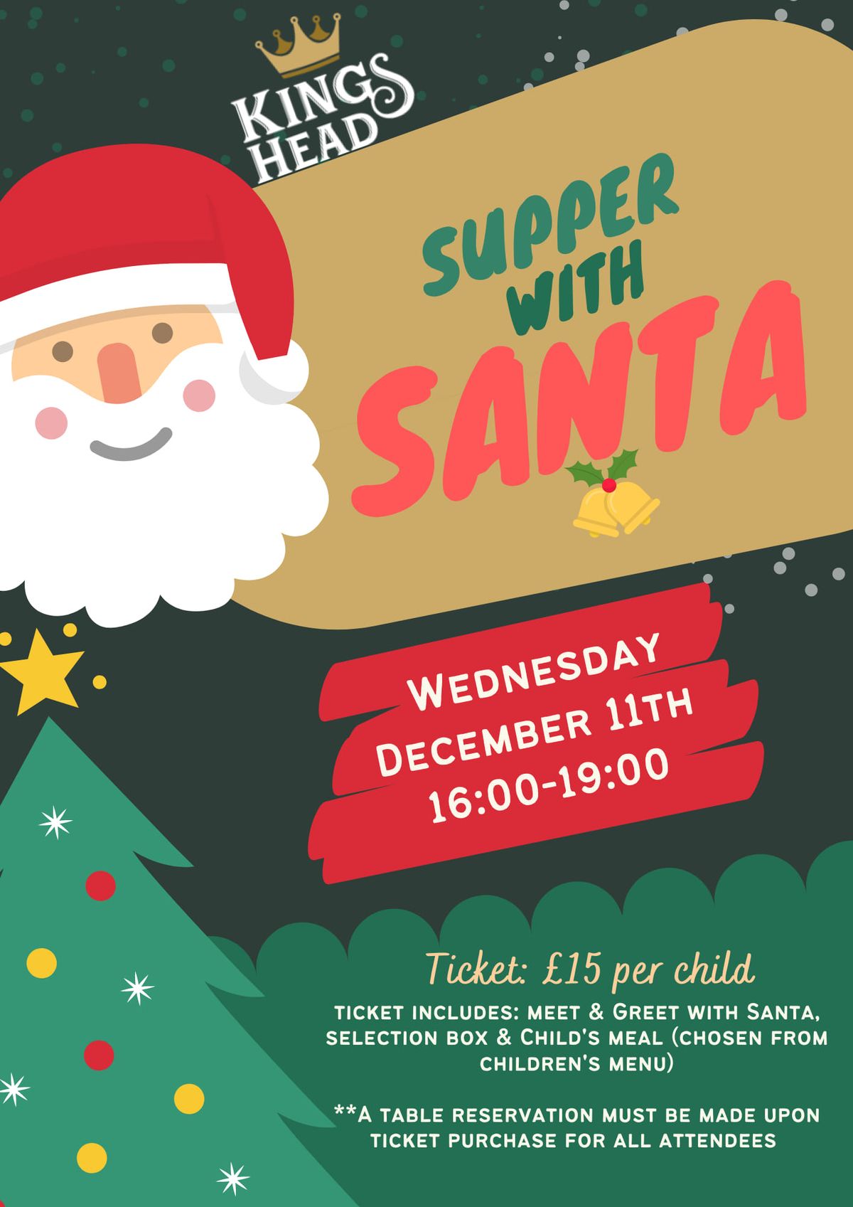 Supper with Santa \ud83c\udf85