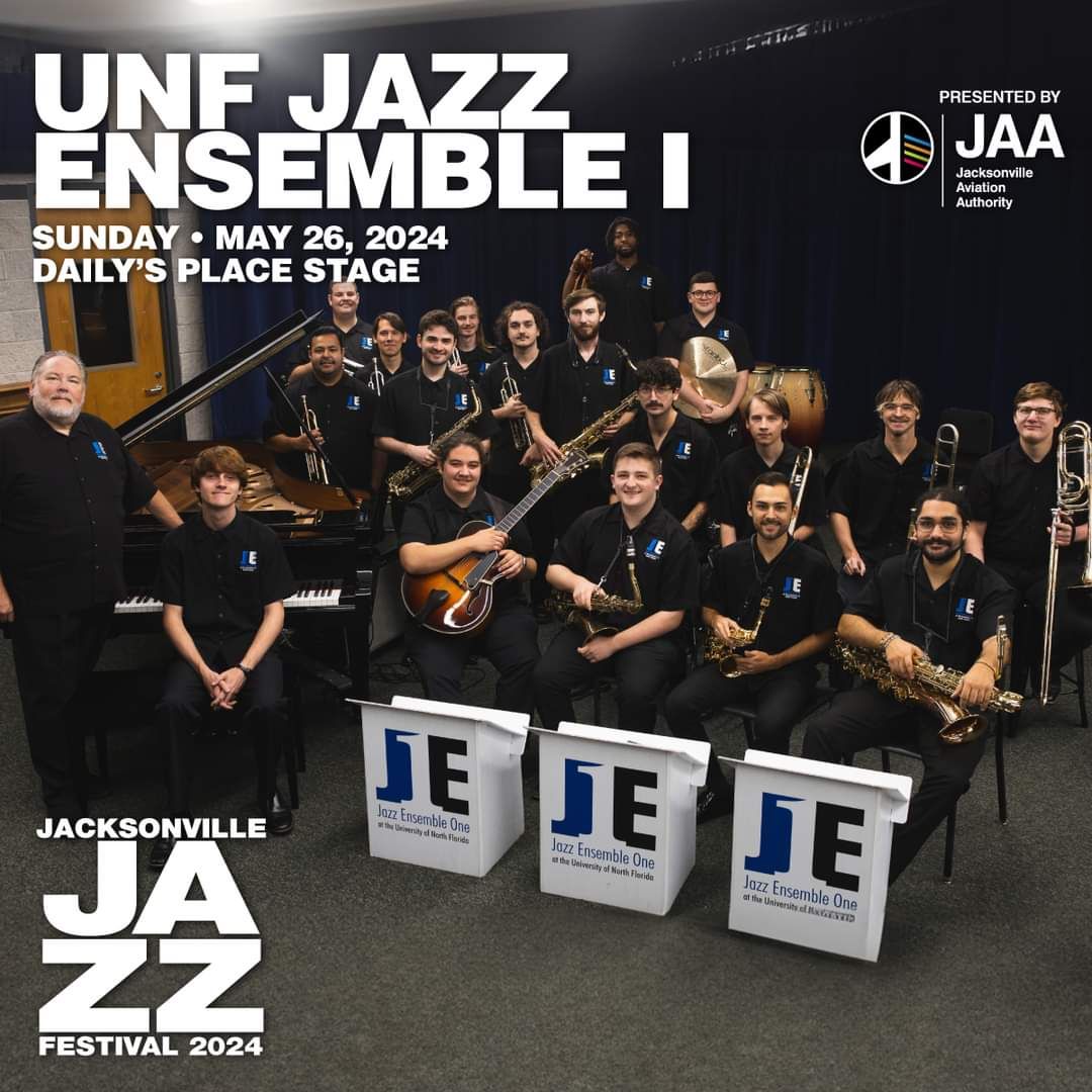 UNF Jazz Ensemble I at the 2024 Jacksonville Jazz Festival