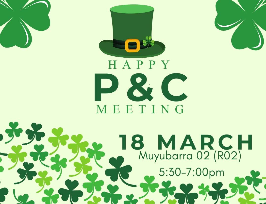  St. P&C meeting