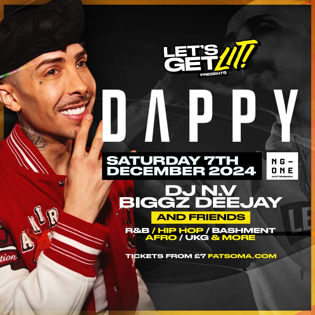 Let\u2019s get lit presents Dappy