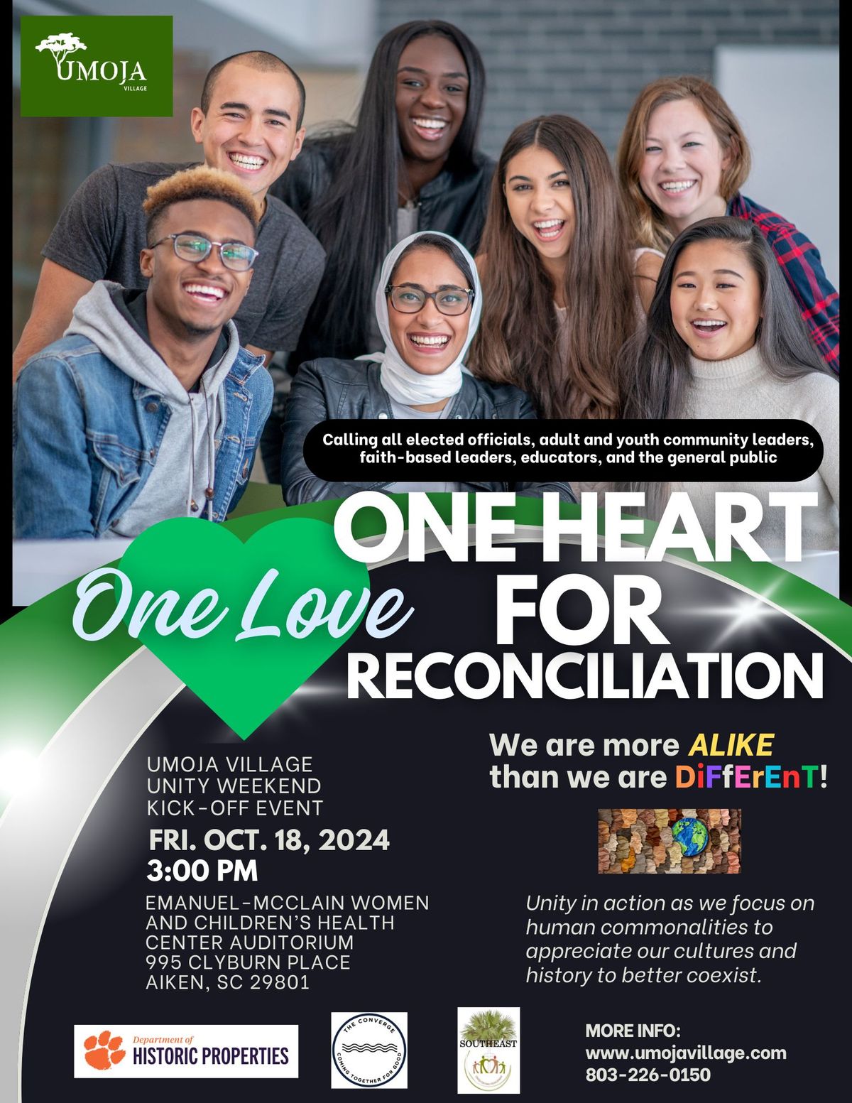 One Love, One Heart For Reconciliation