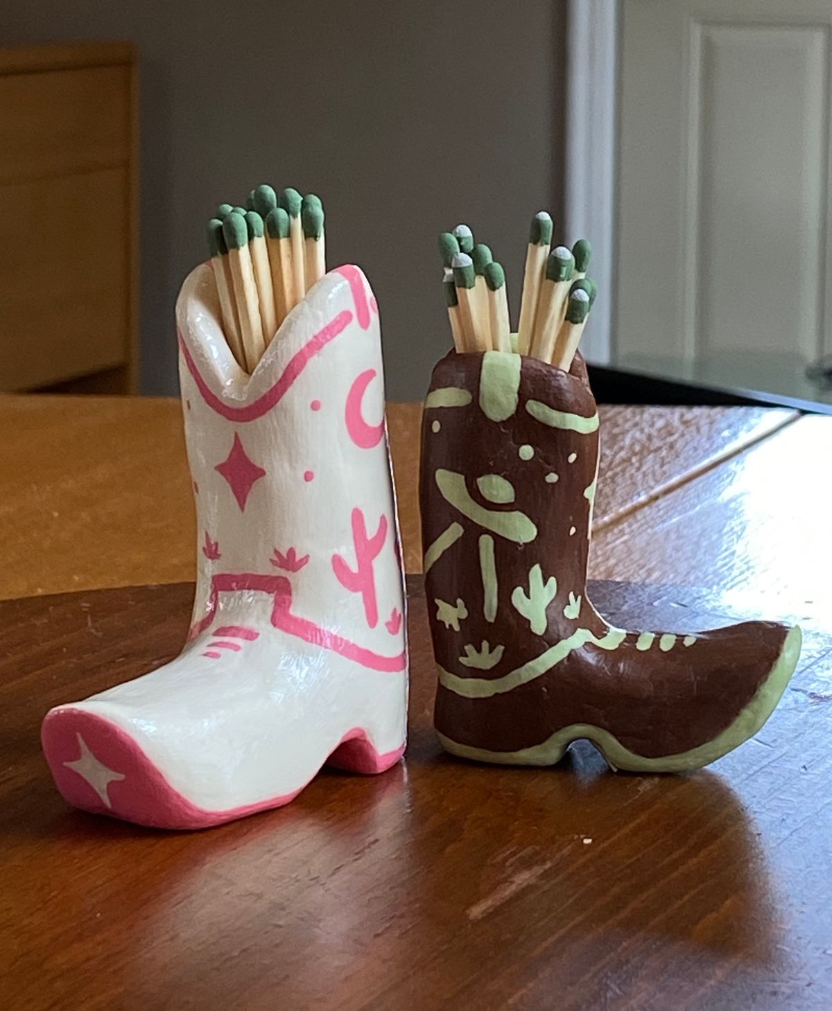 \u2b52Create your own Clay Boot Sculpture\u2b52